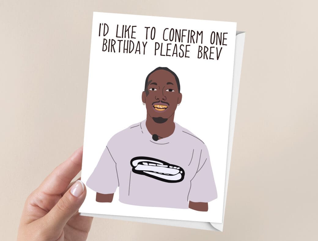 Castillo Birthday Card | 7x5" Card | I'd Like To Request A Fanta Lite
